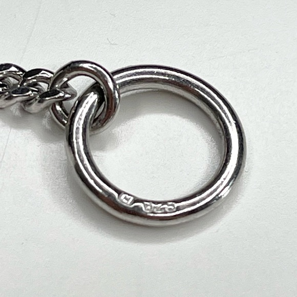 Sterling Sillver Charm Bracelet with Two-tone Hearts - Picture 4 of 4